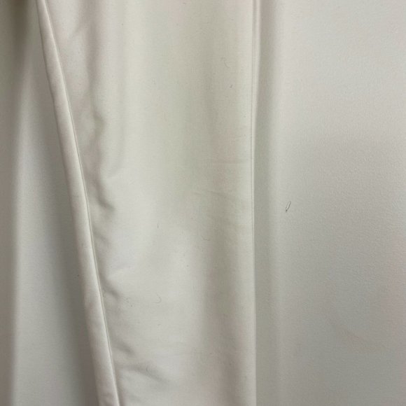 Zara Womens White Mid Rise Slim Capri Pant Size 10 - Picture 6 of 11